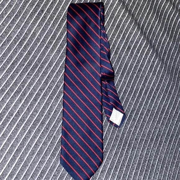 Vintage Oscar  de la Renta silk Tie EUC - Picture 3 of 7